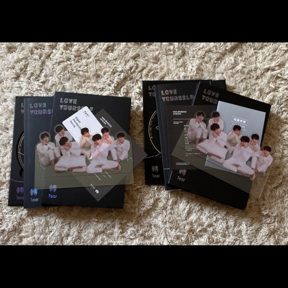 Bts album tear Y and tear R album set